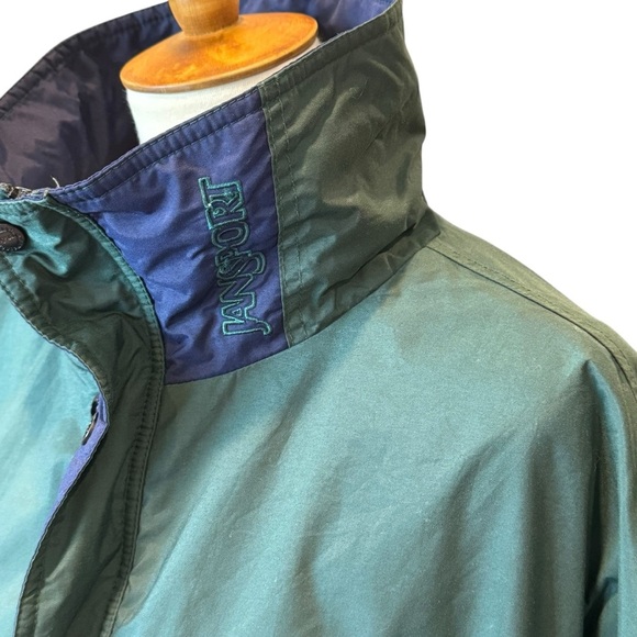 Green Baldwin Wallace College Jacket with Embroidered Logo - Picture 4 of 6